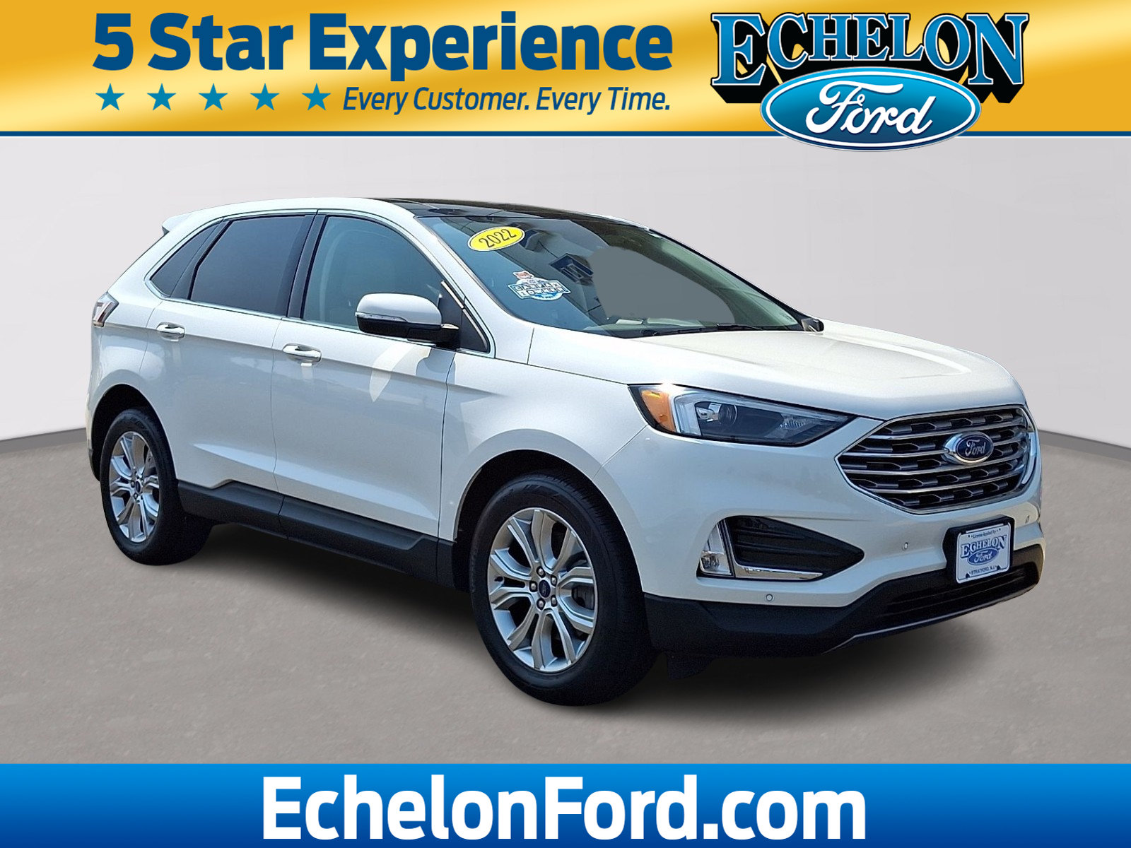 Certified 2022 Ford Edge Titanium AWD/4WD image 1