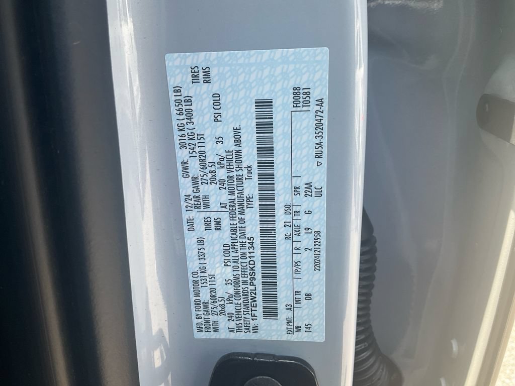 Certified 2025 Ford F150 STX w/ Equipment Group 200A AWD/4WD image 18