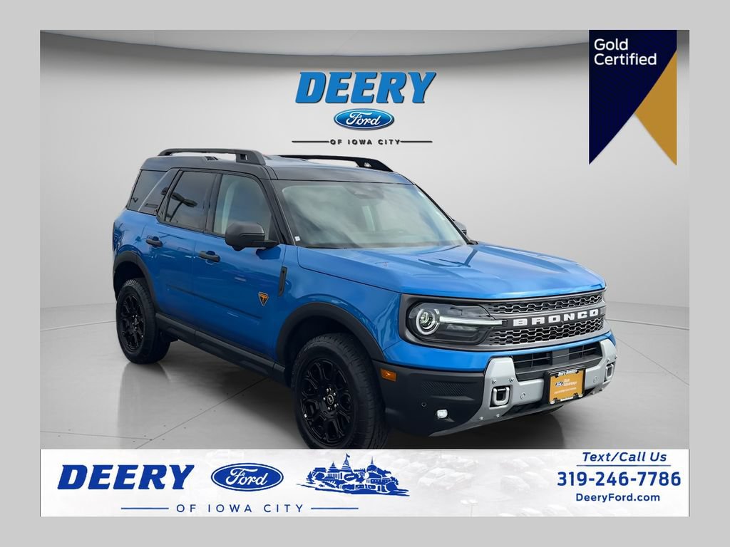 Certified 2025 Ford Bronco Sport Badlands AWD/4WD image 1