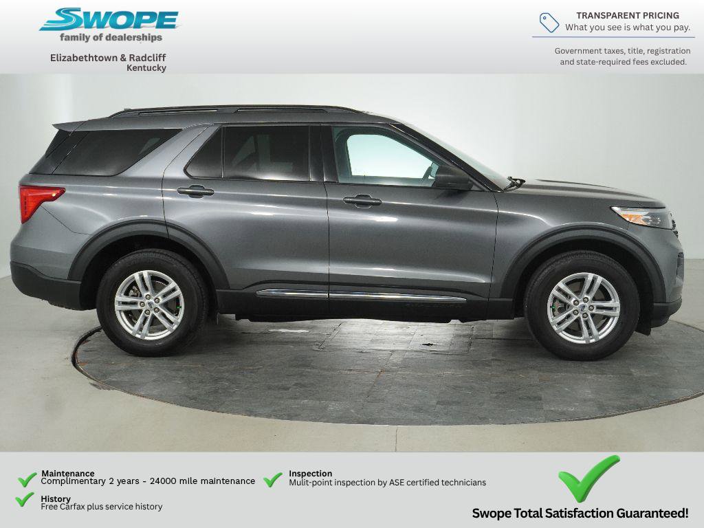 Certified 2024 Ford Explorer XLT w/ Class IV Trailer Tow Package AWD/4WD image 3