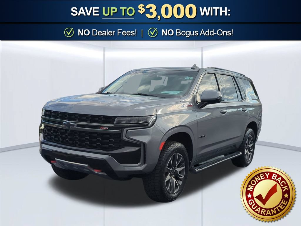 Used 2021 Chevrolet Tahoe Z71 w/ Luxury Package AWD/4WD image 1