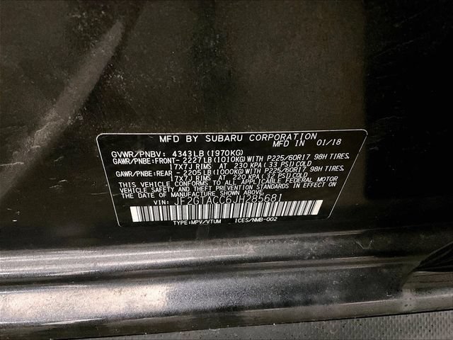 Used 2018 Subaru Crosstrek 2.0i Premium w/ Moonroof Package AWD/4WD image 32