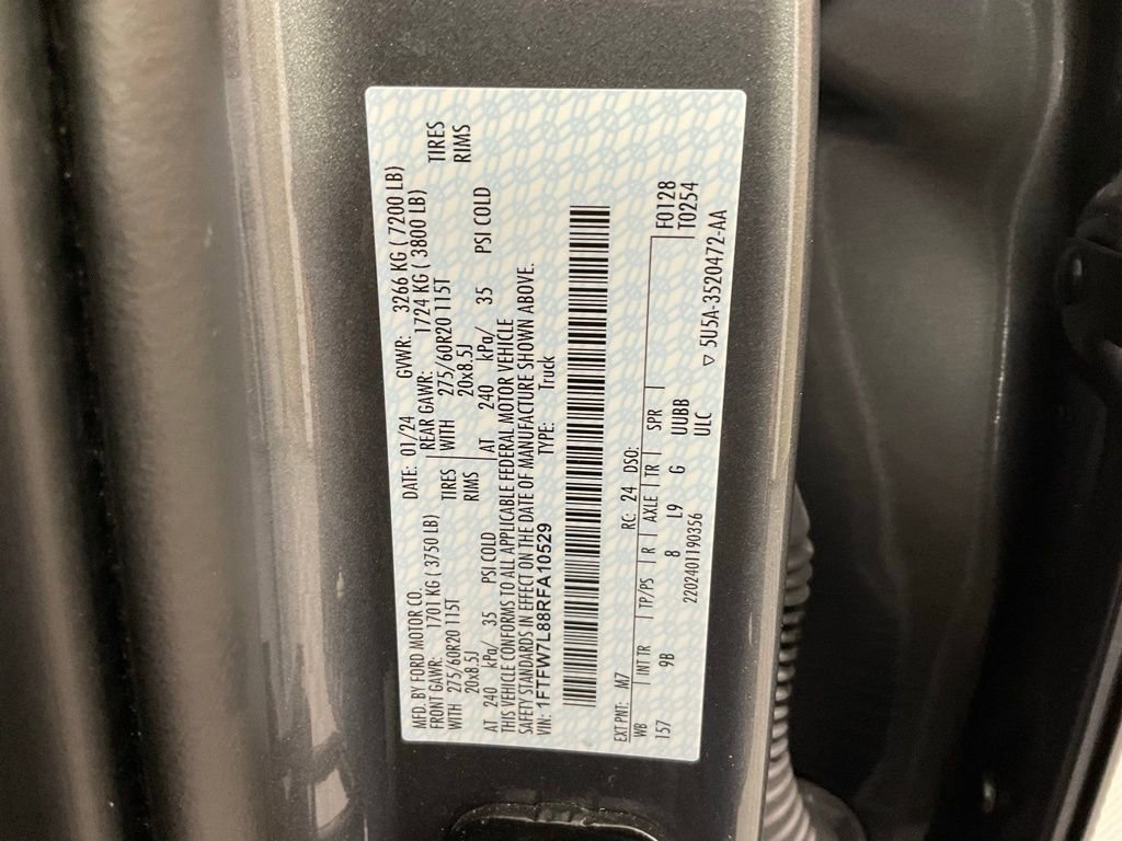 Certified 2024 Ford F150 Platinum w/ Equipment Group 702A High image 28