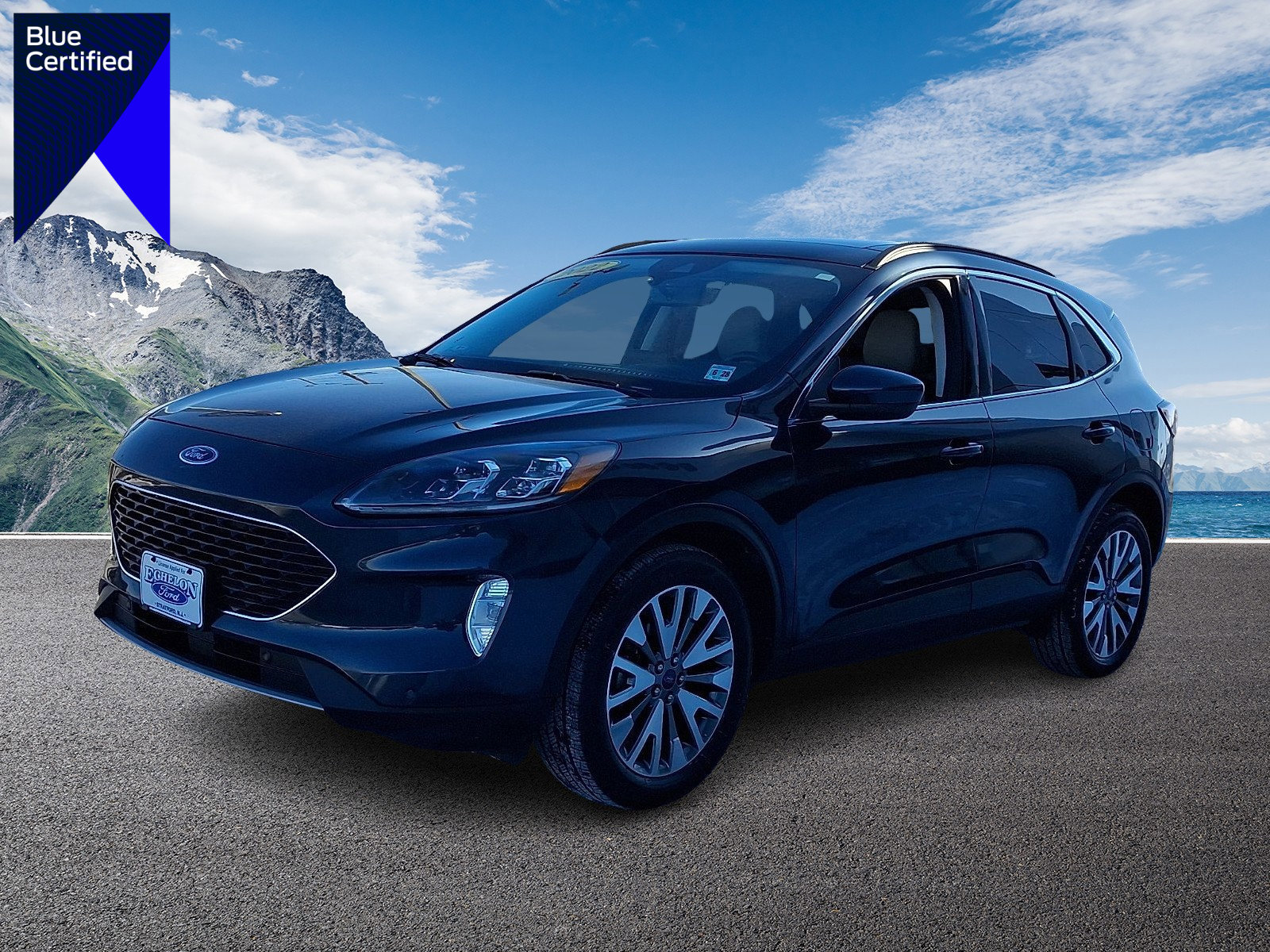 Certified 2022 Ford Escape Titanium w/ Class II Trailer Tow Package