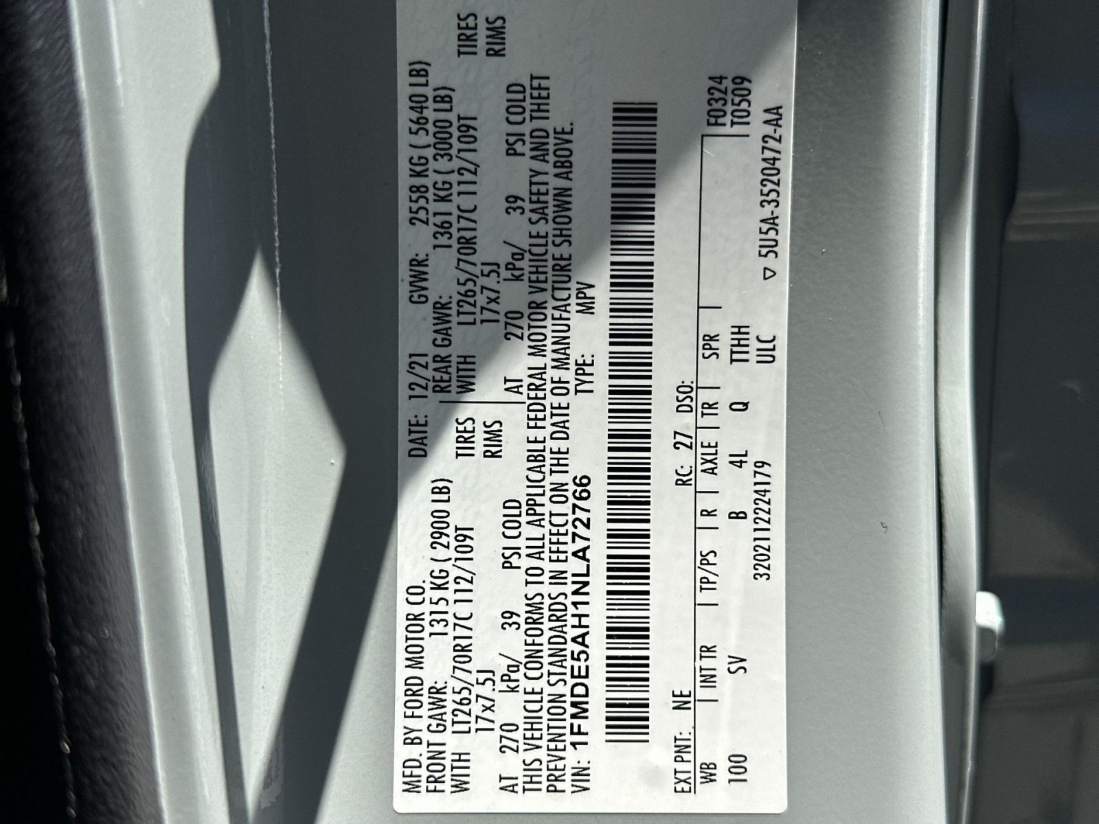 Certified 2022 Ford Bronco Raptor AWD/4WD image 22