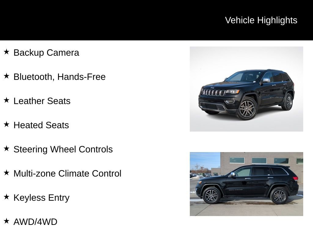 Used 2019 Jeep Grand Cherokee Limited w/ Trailer Tow Group IV image 11