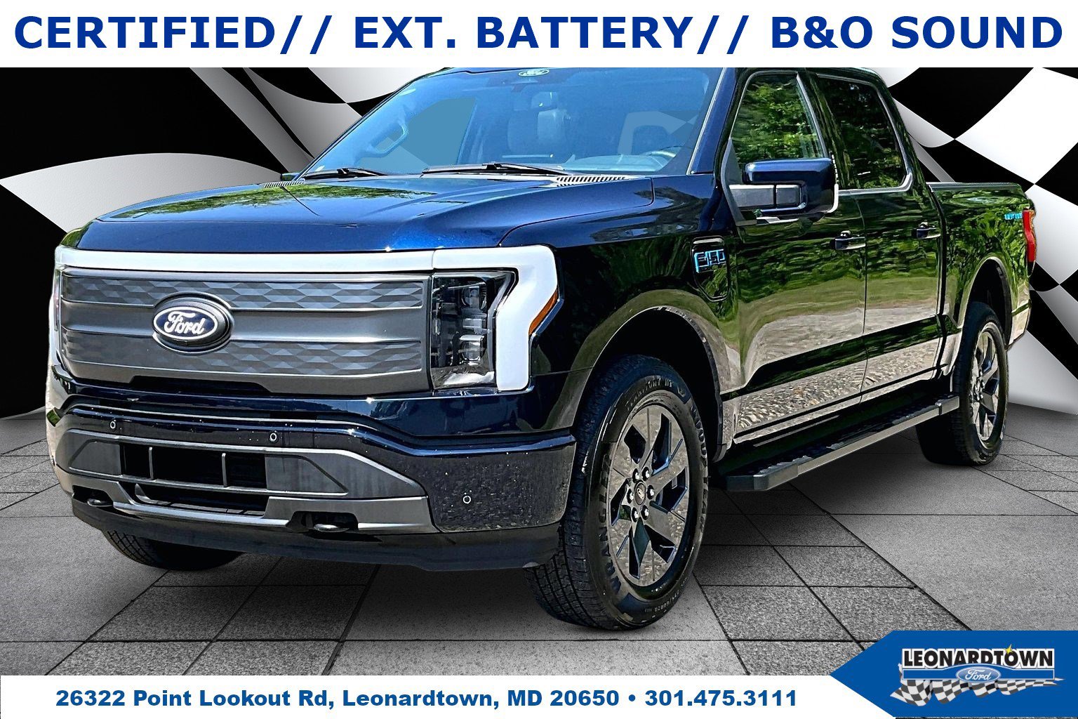 Certified 2025 Ford F150 Lightning Lariat