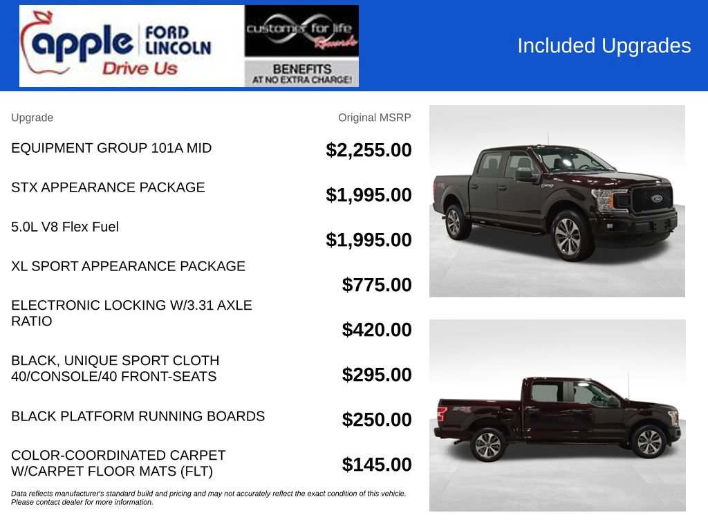 Certified 2019 Ford F150 XL w/ Equipment Group 101A Mid AWD/4WD image 4