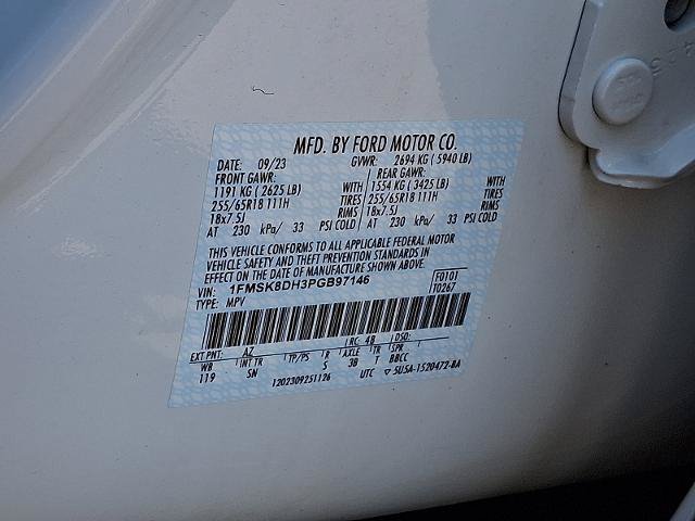 Certified 2023 Ford Explorer XLT w/ Equipment Group 202A AWD/4WD image 28