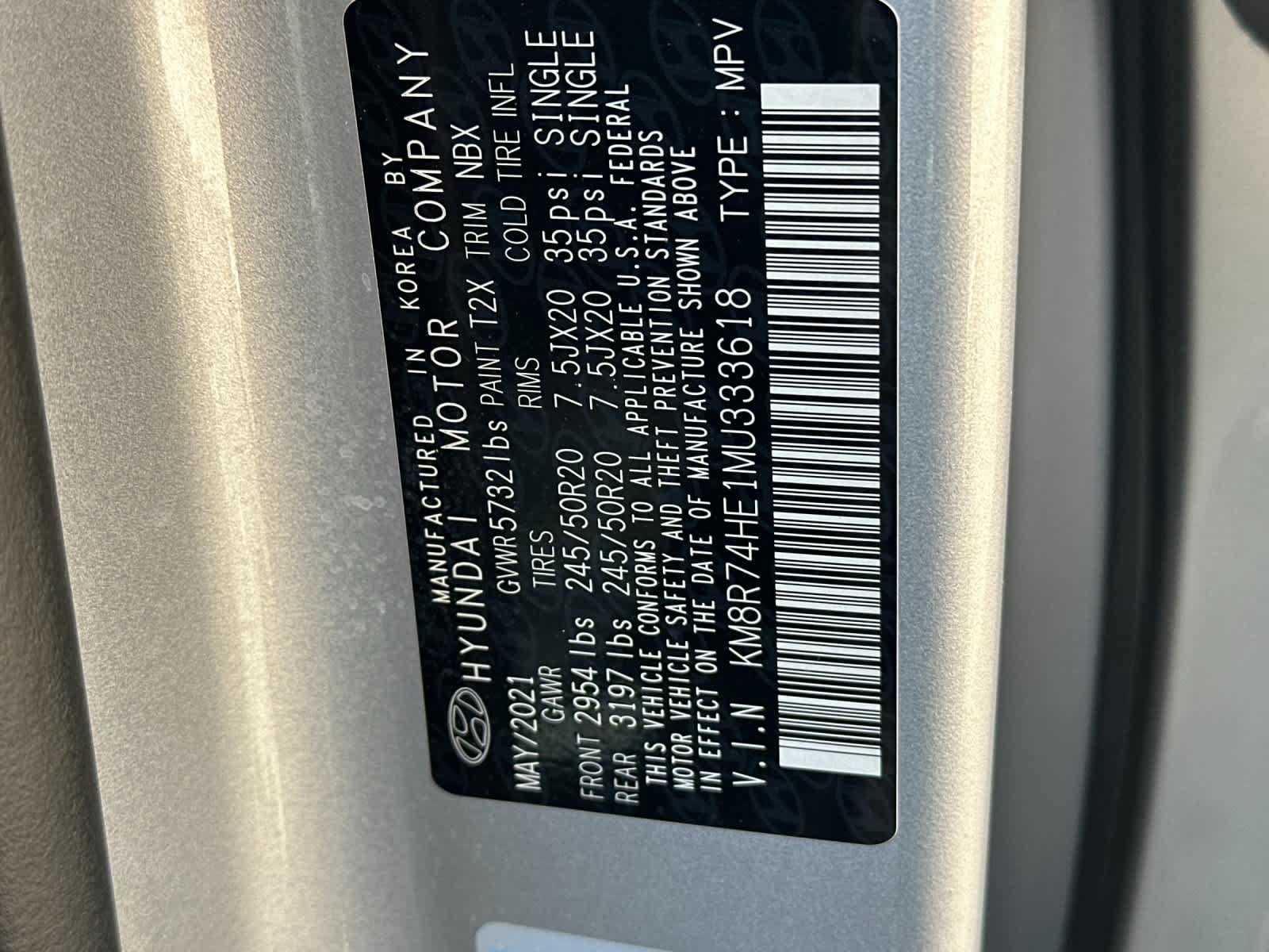 Used 2021 Hyundai Palisade Calligraphy w/ Cargo Package FWD image 28