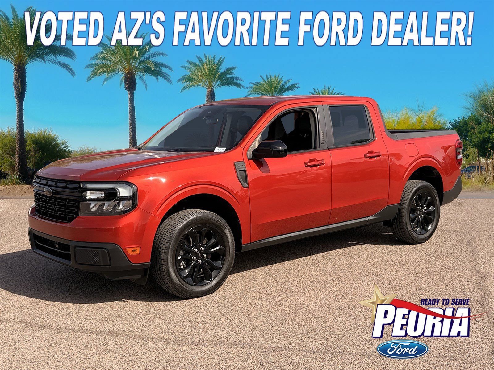 Certified 2023 Ford Maverick Lariat w/ Black Appearance Package
