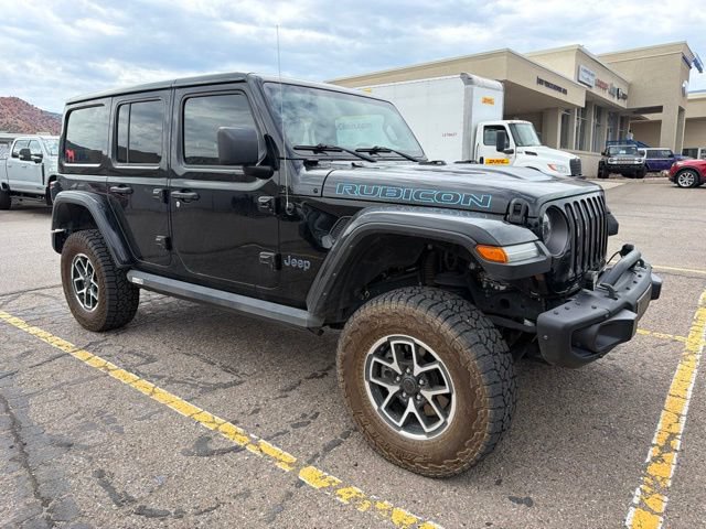 Used 2021 Jeep Wrangler Unlimited Rubicon 4xe w/ Steel Bumper Group AWD/4WD image 3
