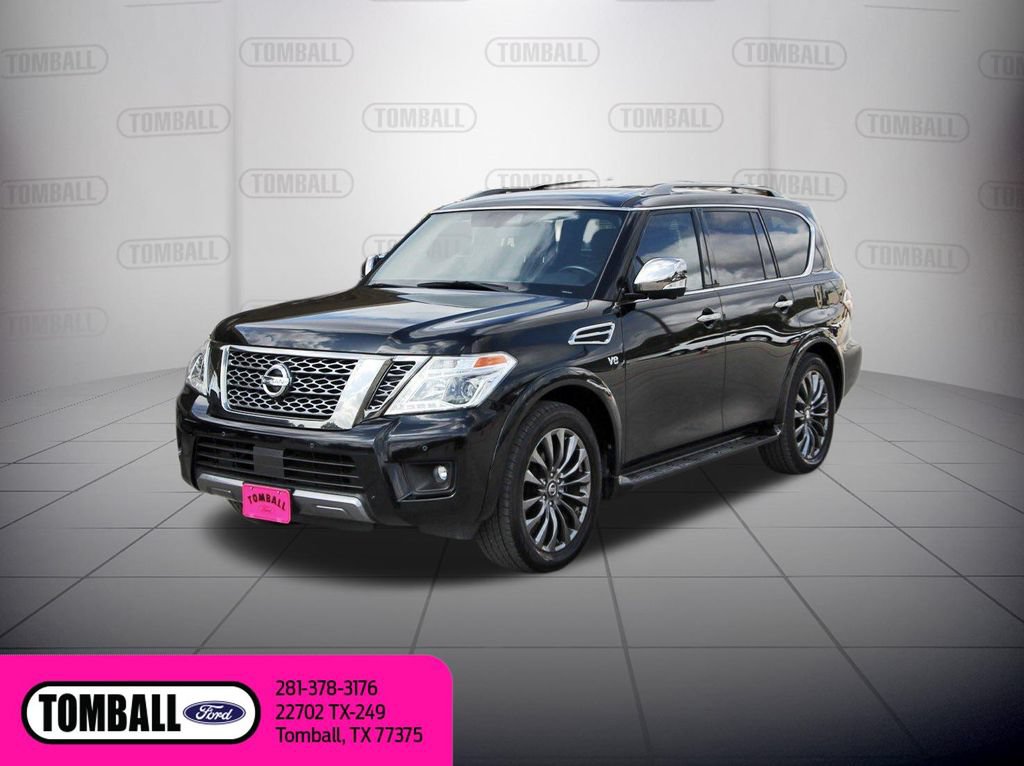 Used 2020 Nissan Armada Platinum w/ Platinum Reserve Package RWD image 3