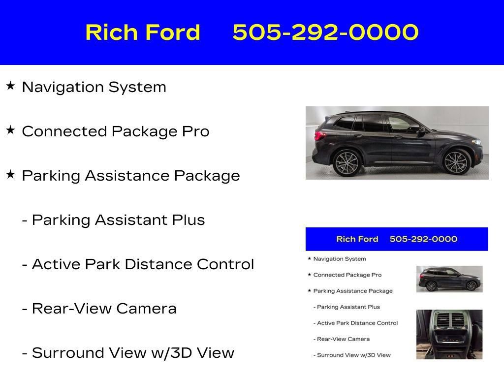 Used 2022 BMW X3 M40i w/ Premium Package AWD/4WD image 12