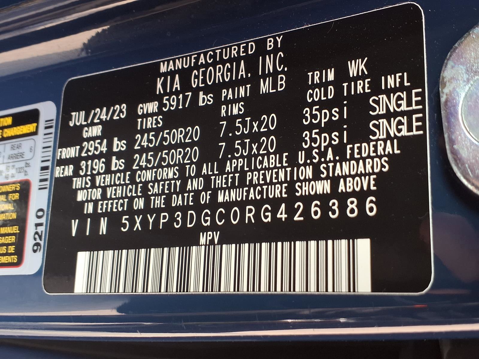 Used 2024 Kia Telluride EX image 30