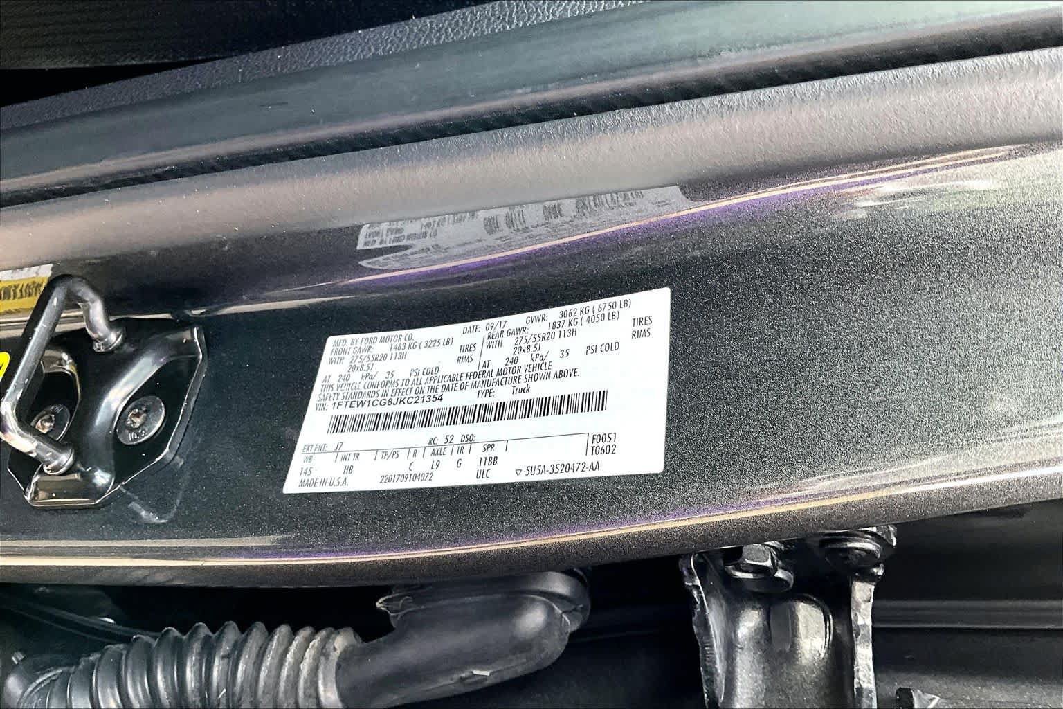Certified 2018 Ford F150 Lariat RWD image 34