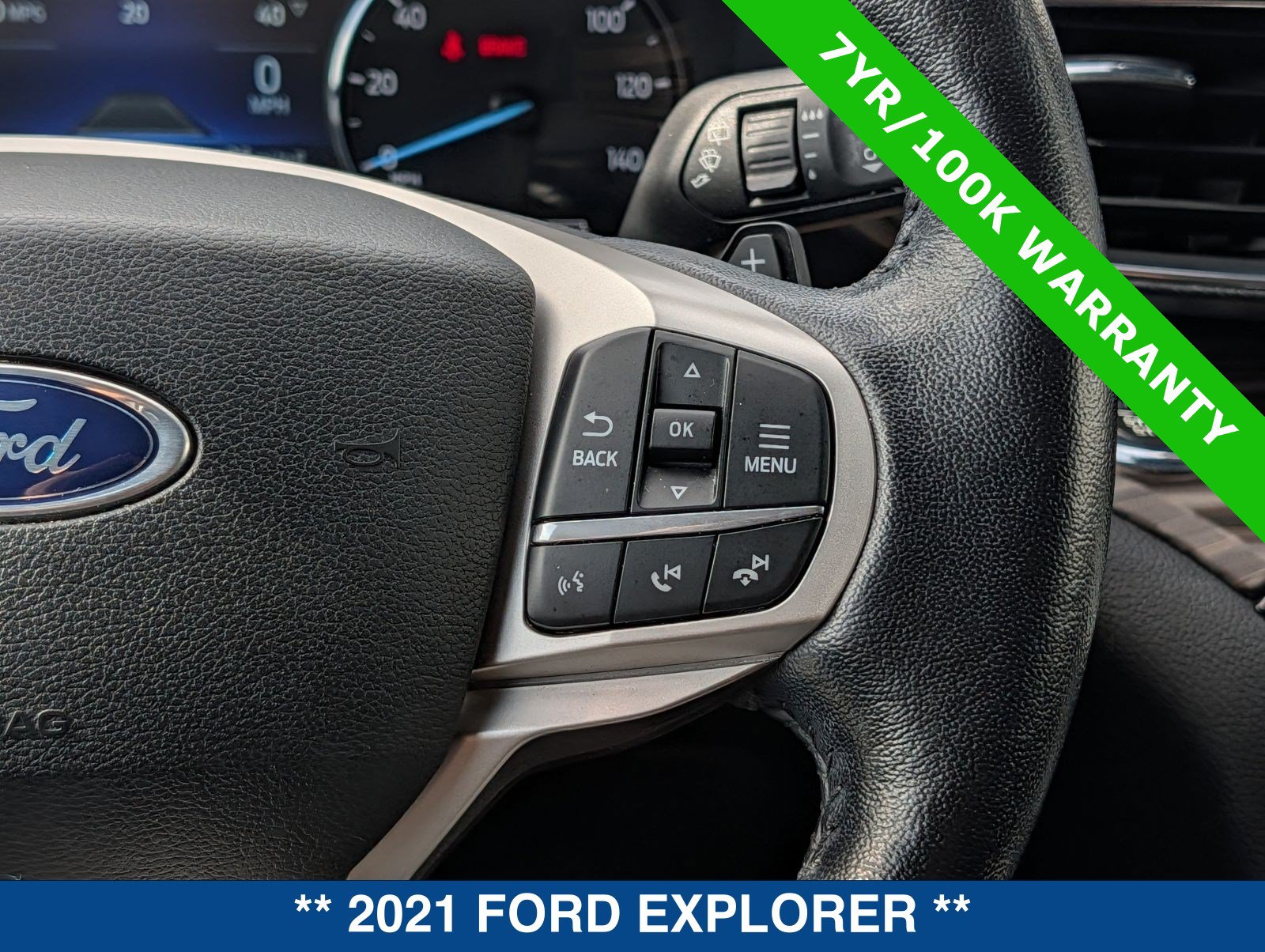 Certified 2021 Ford Explorer Limited w/ Equipment Group 301A RWD image 28