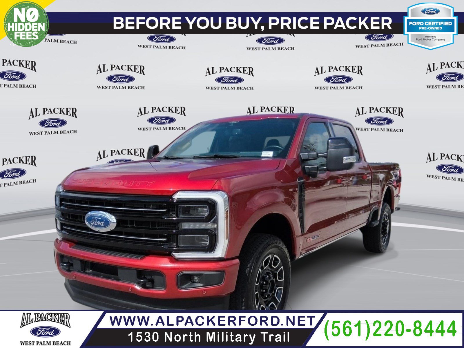 Certified 2025 Ford F250 Platinum