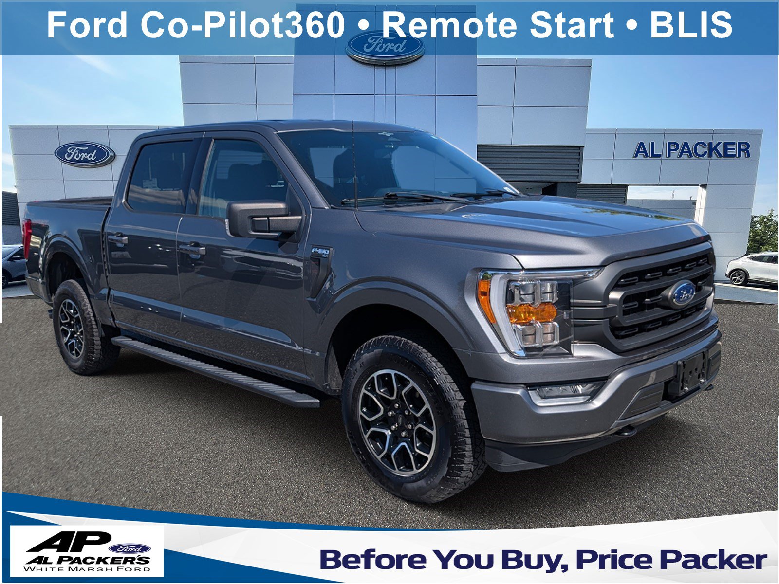 Certified 2023 Ford F150 XLT w/ Equipment Group 302A High AWD/4WD image 1