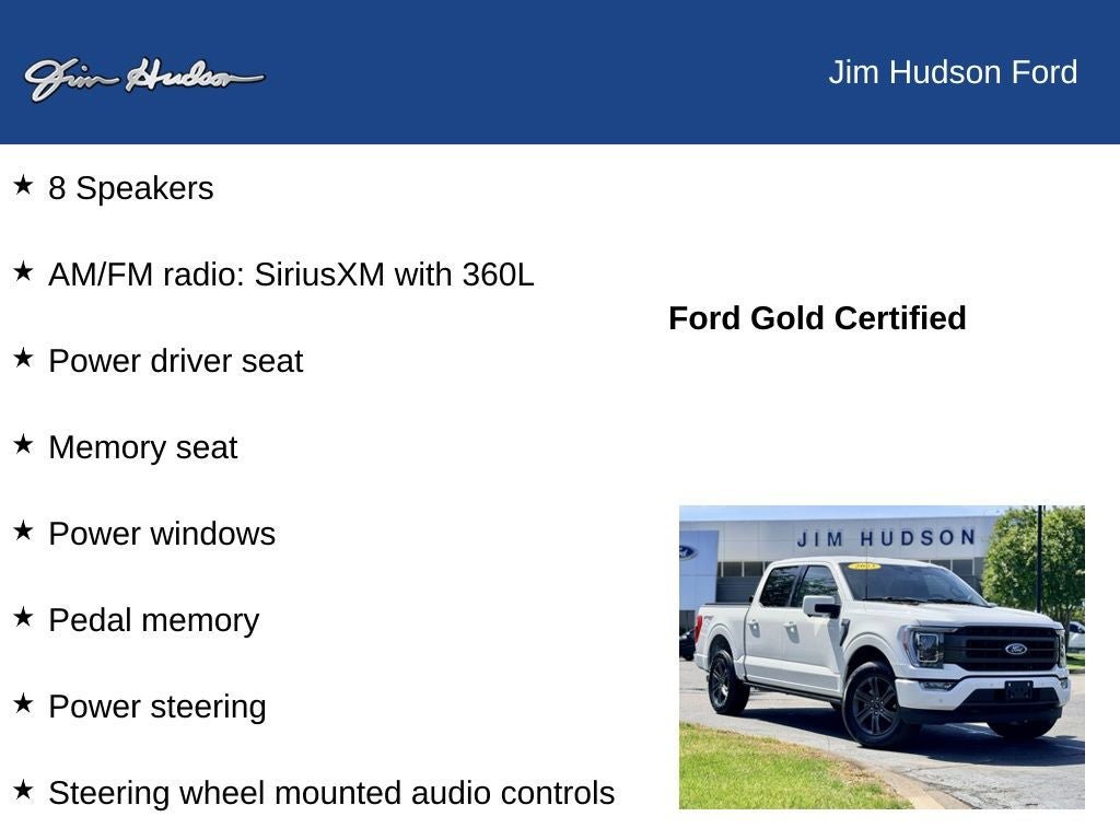 Certified 2023 Ford F150 Lariat w/ Equipment Group 502A High AWD/4WD image 13