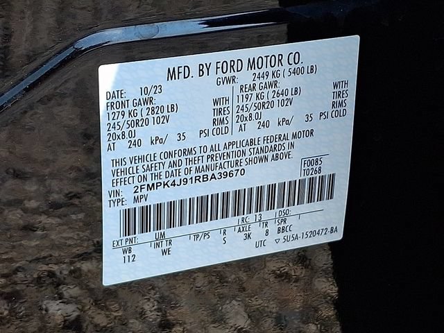 Certified 2024 Ford Edge ST-Line AWD/4WD image 28