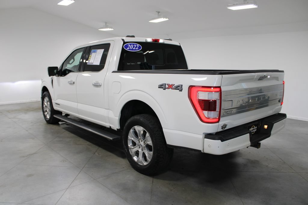 Certified 2022 Ford F150 Platinum w/ Equipment Group 701A High AWD/4WD image 8