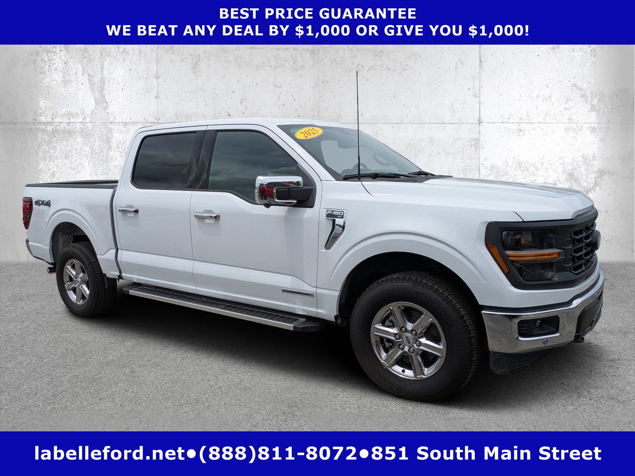 Certified 2025 Ford F150 XLT w/ Equipment Group 302A MID image 6