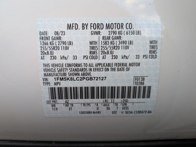 Certified 2023 Ford Explorer King Ranch w/ Technology Package AWD/4WD image 24
