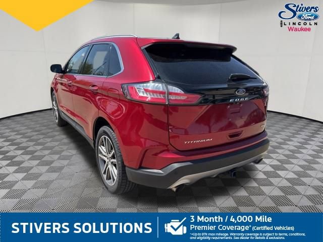 Certified 2021 Ford Edge Titanium w/ Class II Trailer Tow Package AWD/4WD image 10