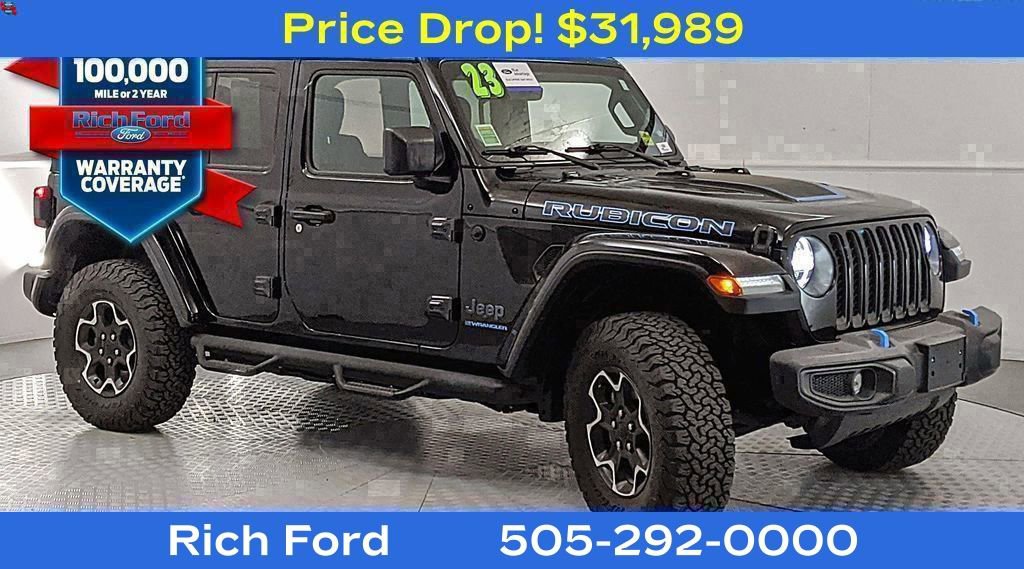 Used 2023 Jeep Wrangler Unlimited Rubicon 4xe