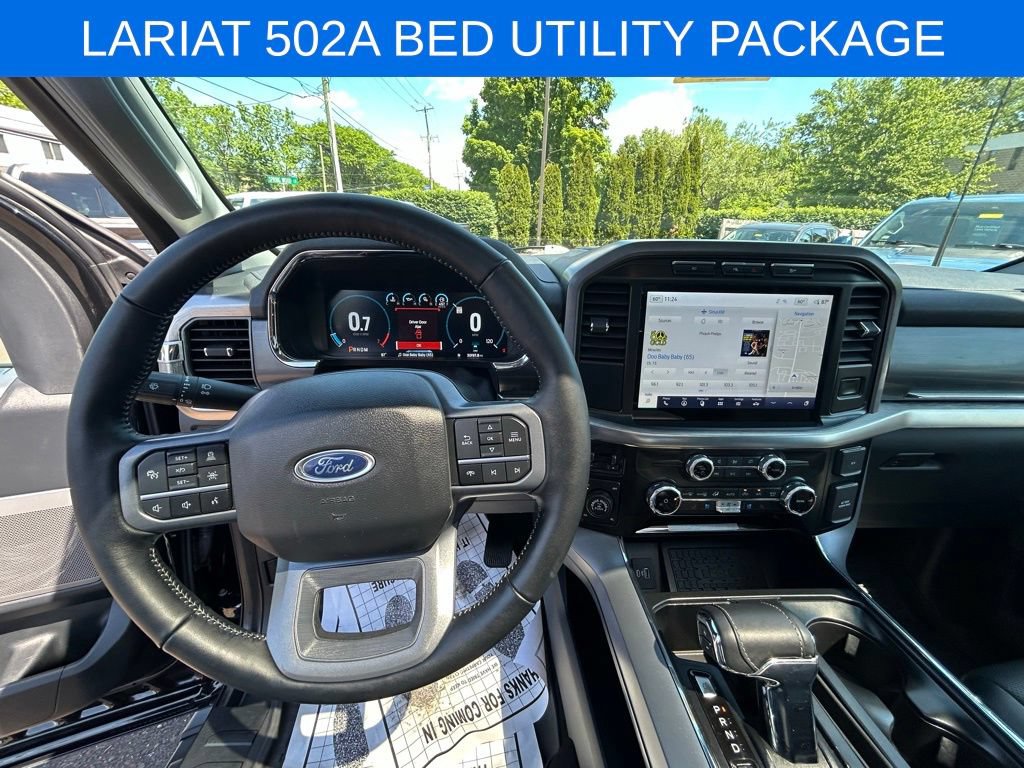 Certified 2023 Ford F150 Lariat w/ Equipment Group 502A High AWD/4WD image 24