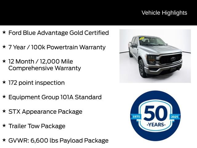 Certified 2023 Ford F150 XL w/ STX Appearance Package AWD/4WD image 6