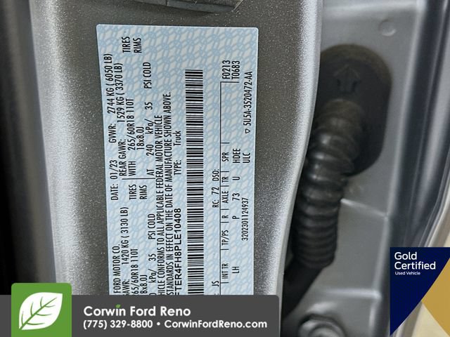 Certified 2023 Ford Ranger XLT w/ Equipment Group 301A Mid AWD/4WD image 34