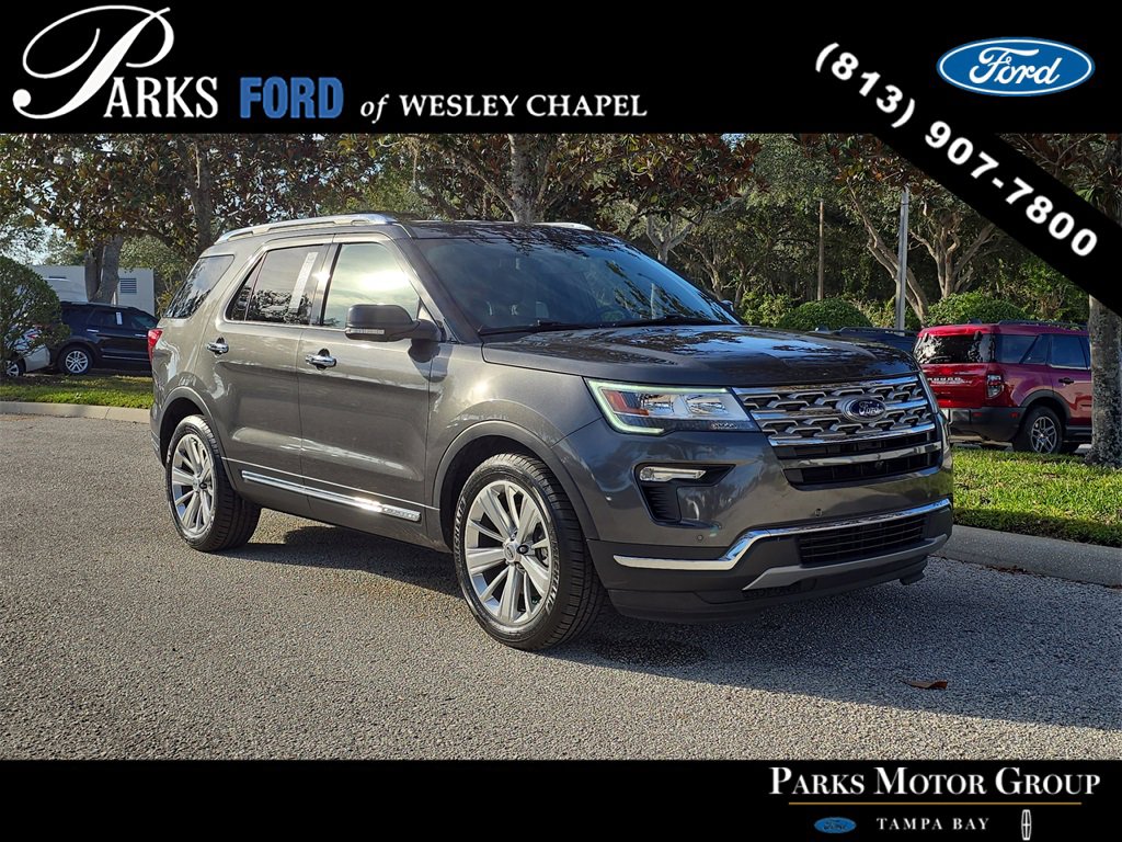Certified 2019 Ford Explorer Limited w/ Class III Trailer Tow Package image 1