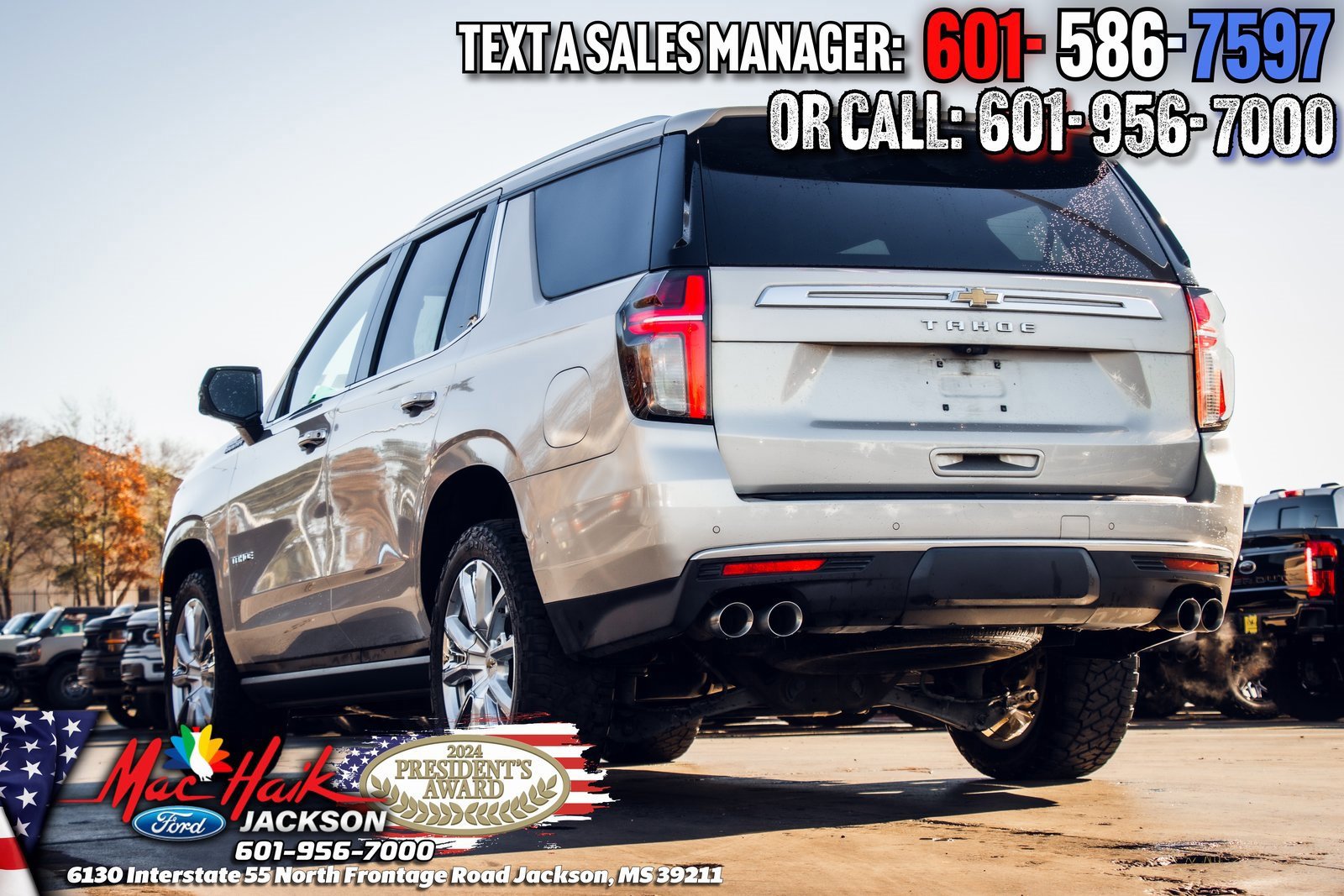 Used 2021 Chevrolet Tahoe High Country image 2