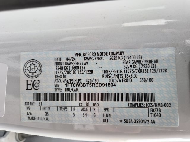 Certified 2024 Ford F350 XLT AWD/4WD image 25