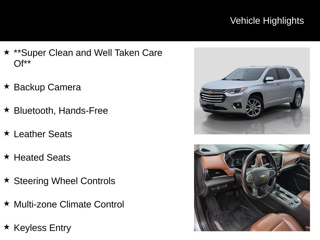 Used 2018 Chevrolet Traverse High Country image 5