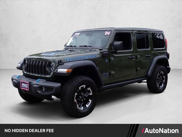 Used 2024 Jeep Wrangler Unlimited Rubicon 4xe w/ Safety Group AWD/4WD image 1