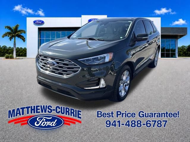 Certified 2022 Ford Edge Titanium w/ Equipment Group 301A AWD/4WD image 7