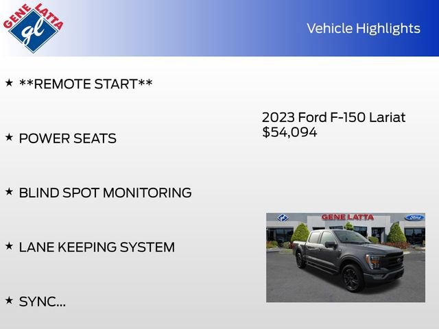Certified 2023 Ford F150 Lariat image 34