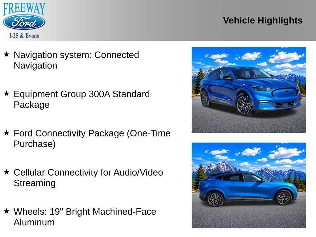 Certified 2025 Ford Mustang Mach-E Premium AWD/4WD image 4