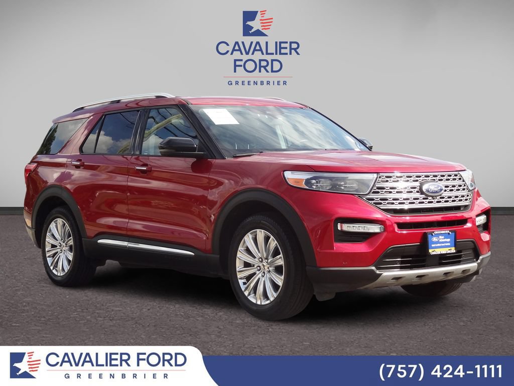 Certified 2022 Ford Explorer Limited w/ Equipment Group 301A