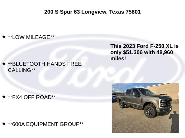 Certified 2023 Ford F250 XL w/ STX Appearance Package AWD/4WD image 10