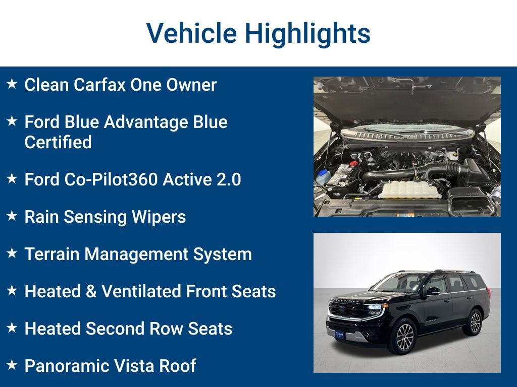 Certified 2025 Ford Expedition Platinum AWD/4WD image 3