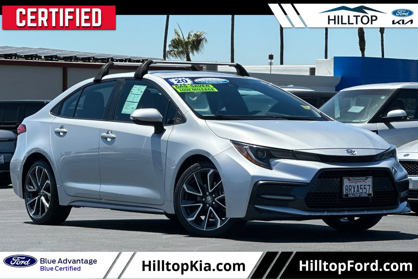 Used 2020 Toyota Corolla XSE w/ Carpet Mat Package (TMS) FWD image 1