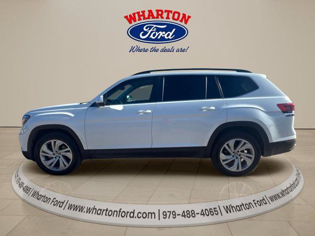Used 2021 Volkswagen Atlas SE w/ Panoramic Sunroof Package FWD image 3