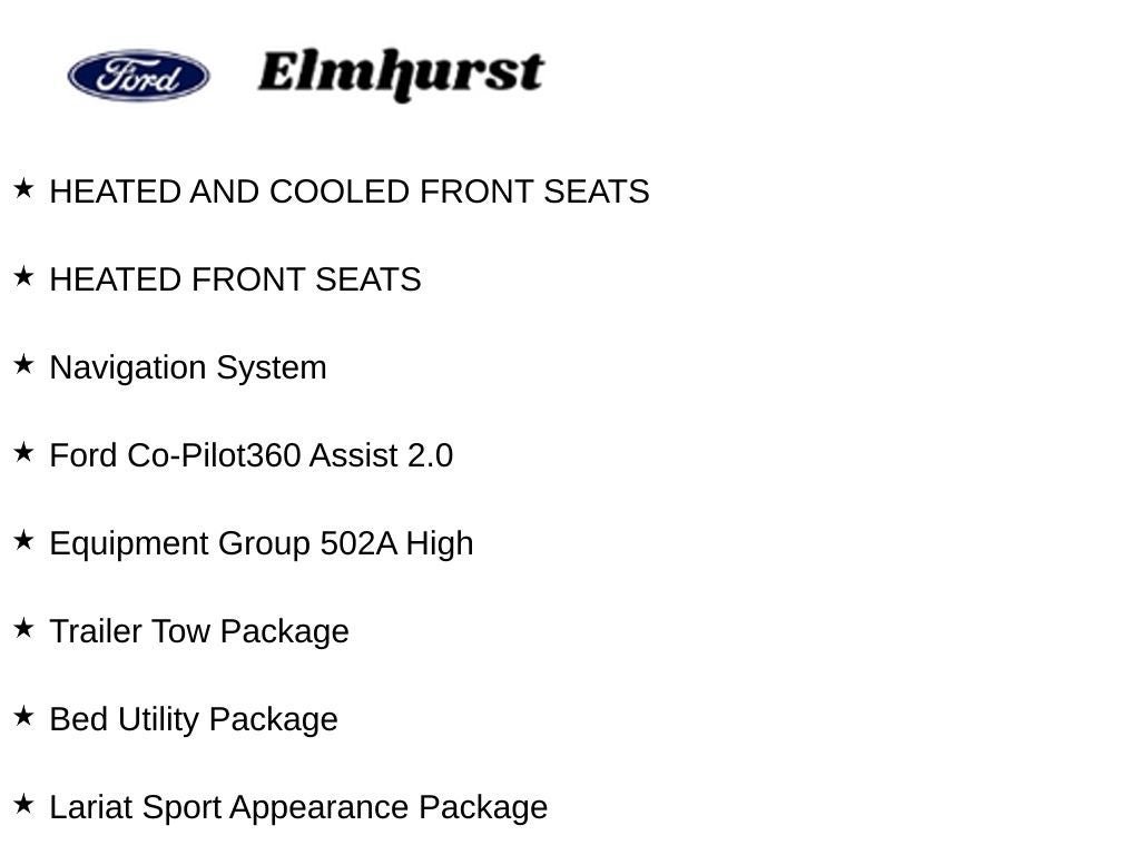Certified 2023 Ford F150 Lariat w/ Equipment Group 502A High AWD/4WD image 11