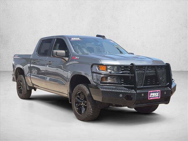 Used 2021 Chevrolet Silverado 1500 Custom Trail Boss w/ LPO, Dark Essentials Package AWD/4WD image 3