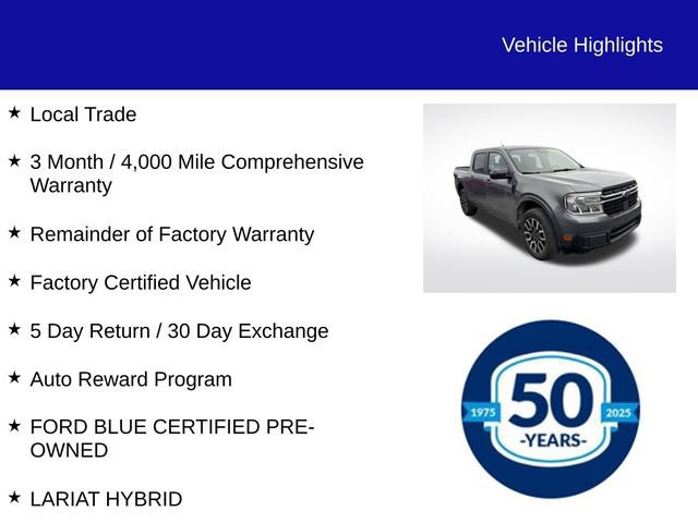Certified 2024 Ford Maverick Lariat image 9