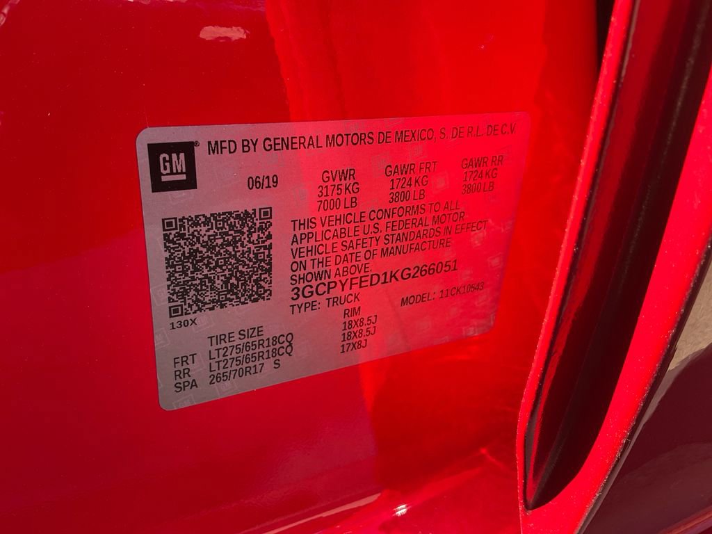 Used 2019 Chevrolet Silverado 1500 LT Trail Boss AWD/4WD image 18